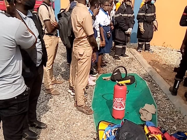 LES POMPIERS CIVILS DU BELIER PARTICIPENT A UNE JOURNEE CARRIERE A TOUMODI