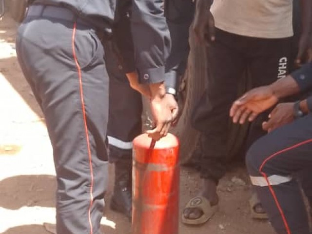 NIAKARAMDOUGOU/TENGRELA: LES CONDUCTEURS DE GROS CAMIONS ET LE PERSONNEL D’UNE USINE INSTRUITS SUR LA SECURITE INCENDIE