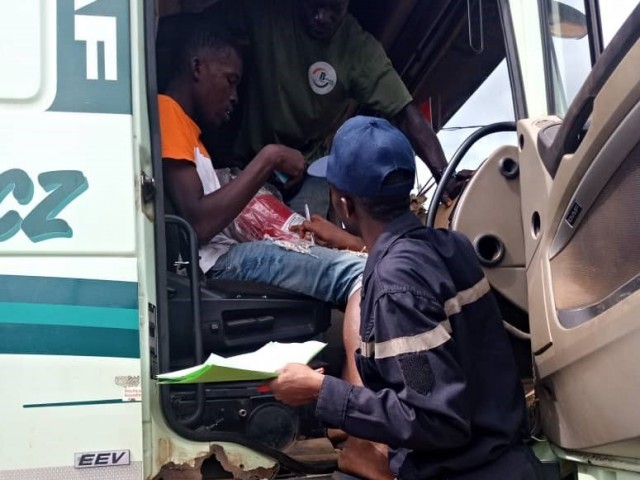 DAOUKRO : SENSIBILISATION SUR LA SECURITE INCENDIE ET LE TRANSPORT DE MARCHANDISES DANGEREUSES