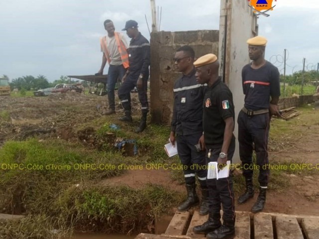 LES POMPIERS CIVILS DU GOH VISITENT LES ZONES A RISQUE