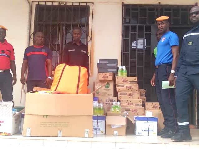 LE CONSEIL REGIONAL DU MORONOU SOULAGE LES POMPIERS CIVILS