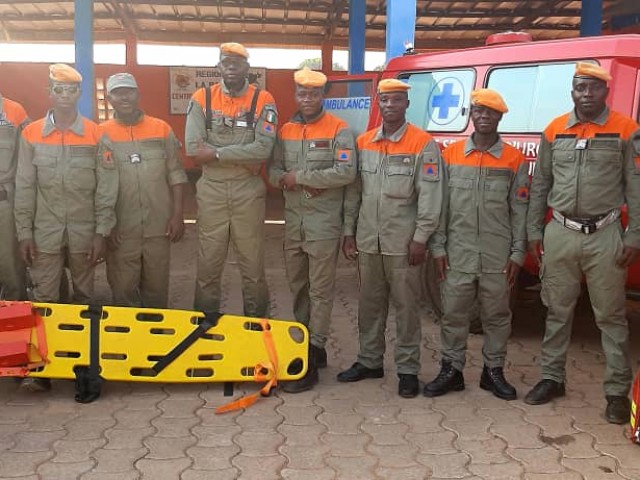 ACCIDENT DE LA ROUTE : LES POMPIERS CIVILS DE LA BAGOUE AU SECOURS DES VICTIMES
