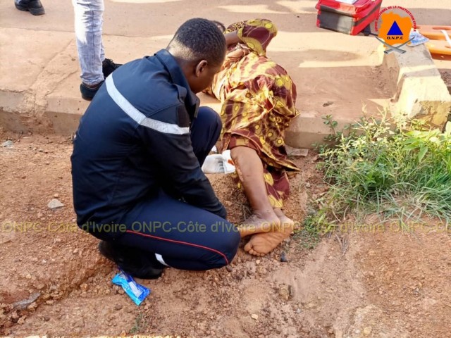 TROIS BLESSES DANS UN ACCIDENT A GAGNOA