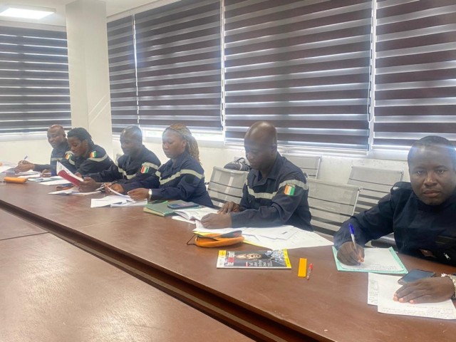 DEBUT DE STAGE D’IMMERSSION POUR 24 AGENTS DE PREVENTION DE L’OFFICE NATIONAL DE LA PROTECTION CIVILE AU GSPM
