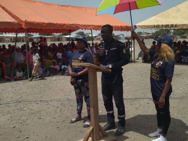 LES POMPIERS CIVILS DU BOUNKANI SENSIBILISENT SUR LEURS MISSIONS A DOROPO
