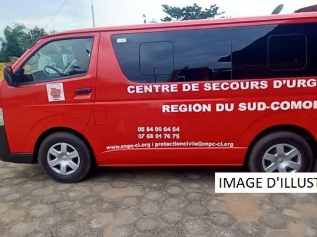 ABOISSO : DEUX ASSISTANCES A PERSONNE POUR LES POMPIERS CIVILS DUS SUD-COMOE