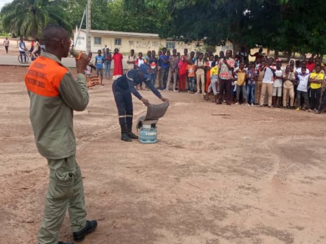 TOUMODI : LES POMPIERS CIVILS FORMENT PLUS DE 150 PERSONNES SUR LES GESTES DE PREMIERS SECOURS