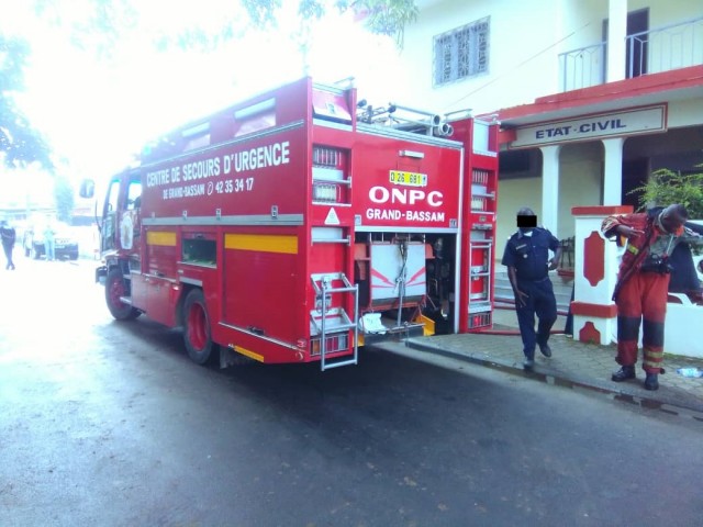 L’ETAT-CIVIL DE LA MAIRIE DE GRAND-BASSAM RAVAGE PAR UN INCENDIE