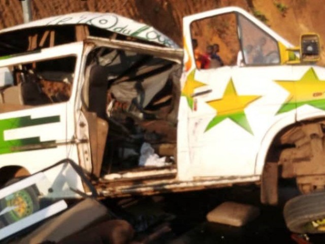 DALOA/ZOUKOUGBEU : 6 MORTS ET PLUSIEURS BLESSES GRAVES DANS UNE VIOLENTE COLLISION ENTRE DEUX MINI-CARS