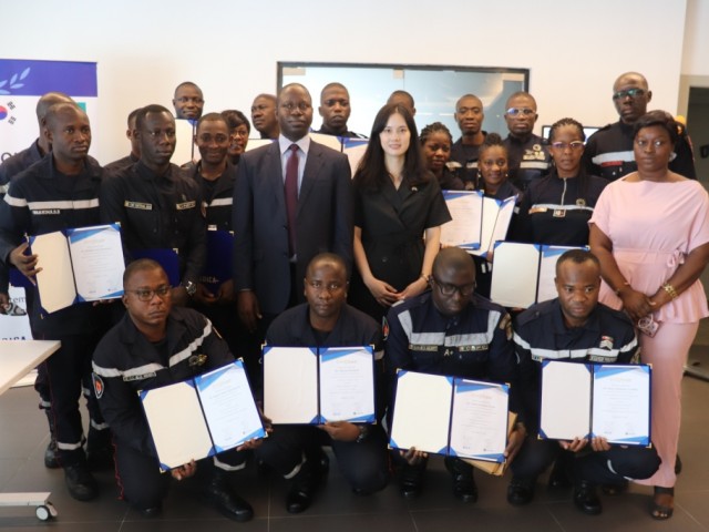 PROTECTION CIVILE : FIN DE FORMATION POUR 21 AGENTS DE L’OFFICE NATIONAL DE LA PROTECTION CIVILE (ONPC)
