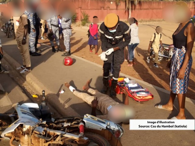 ABENGOUROU : UN MORT DANS UN VIOLENT ACCIDENT DE LA CIRCULATION
