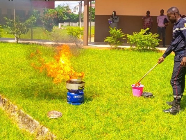 ABENGOUROU/ABOISSO : LA SECURITE INCENDIE AU CENTRE DES SENSIBILISATIONS