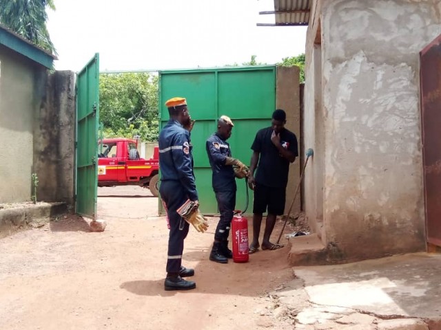 DIMBOKRO / KATIOLA : LA SECURITE INCENDIE AU CŒUR DES ACTIONS DES POMPIERS CIVILS DU N’ZI ET DU HAMBOL