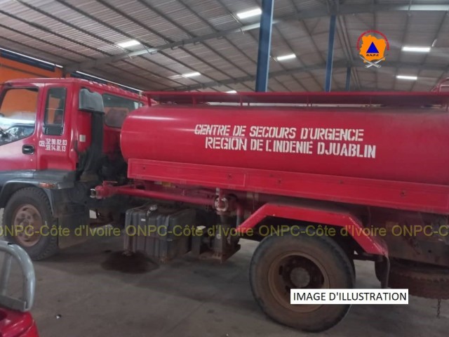 UN FEU ELECTRIQUE ET UN AUTRE DE BROUSSAILLE ETEINT PAR LES POMPIERS CIVILS DE L’INDENIE-DJUABLIN