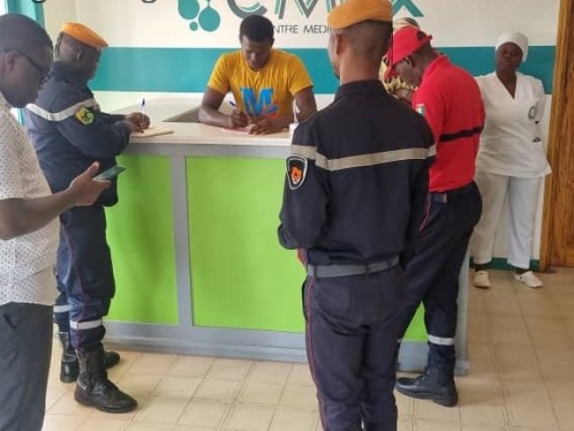 SECURITE INCENDIE : PLUSIEURS ETABLISSEMENTS VISITES A TOUBA, ABENGOUROU ET KATIOLA
