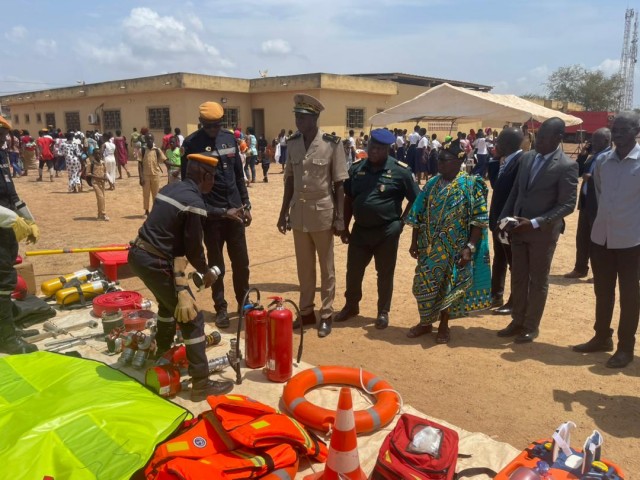33ème JOURNEE MONDIALE DE LA PROTECTION CIVILE : LES POMPIERS CIVILS CELEBRENT AVEC LES POPULATIONS