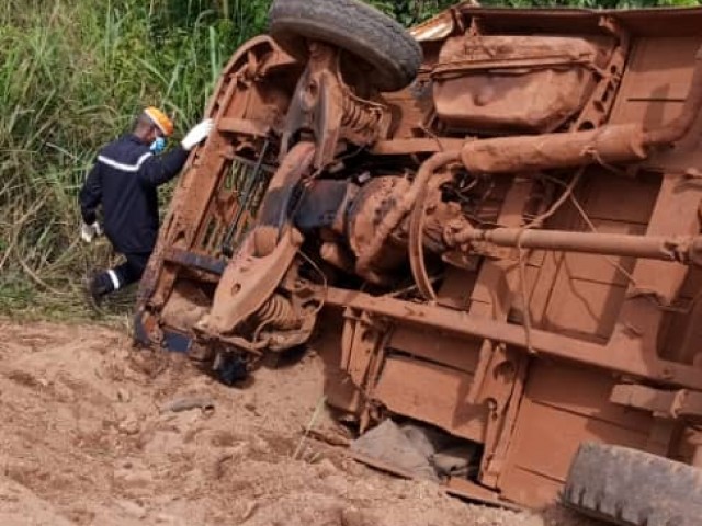 BONDOUKOU : 12 BLESSES DONT DEUX GRAVES DANS UN ACCIDENT DE LA CIRCULATION
