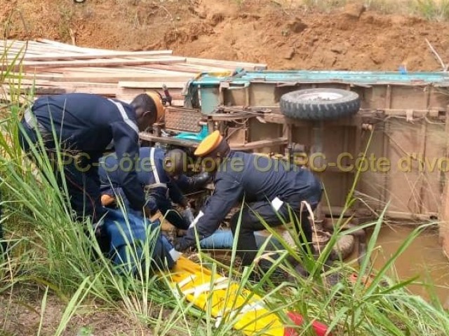 SIX VICTIMES DONT UN DECES DANS DEUX ACCIDENTS DE LA CIRCULATION A DIMBOKRO ET DABOU