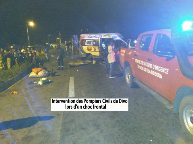 43 VICTIMES DANS DEUX ACCIDENTS DE LA CIRCULATION A DIVO ET A MANKONO