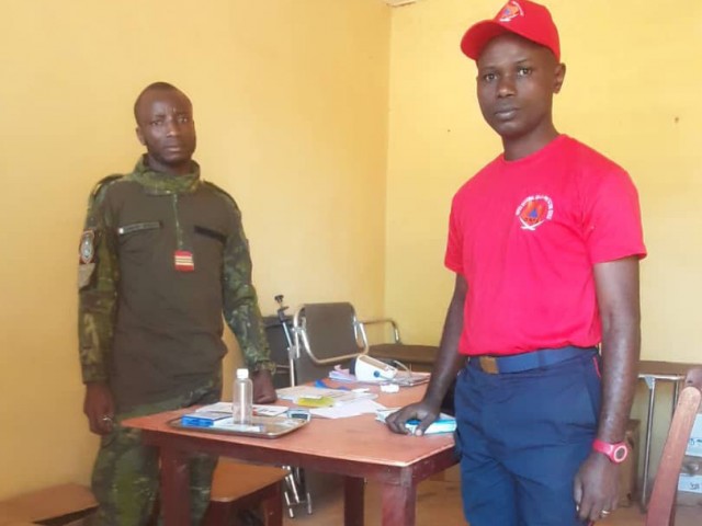 LE CHEF DE CENTRE OBTIENT DES SOINS MEDICAUX GRATUITS POUR LES POMPIERS CIVILS DE LA BAGOUE