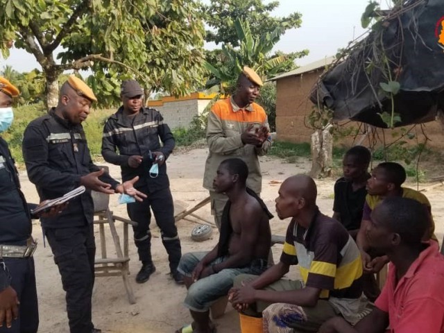 SOUBRE /FEUX DE BROUSSE : LA POPULATION DE KOLABADOUGOU SENSIBILISEE