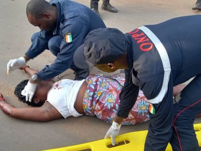 BONDOUKOU/DAOUKRO : 2 ACCIDENTS DE MOTO FONT  4 VICTIMES