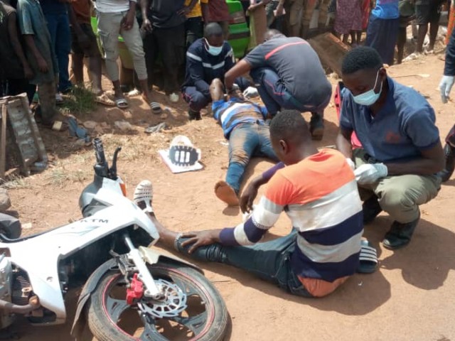02 BLESSES GRAVES DANS UN ACCIDENT DE LA CIRCULATION A DUEKOUE