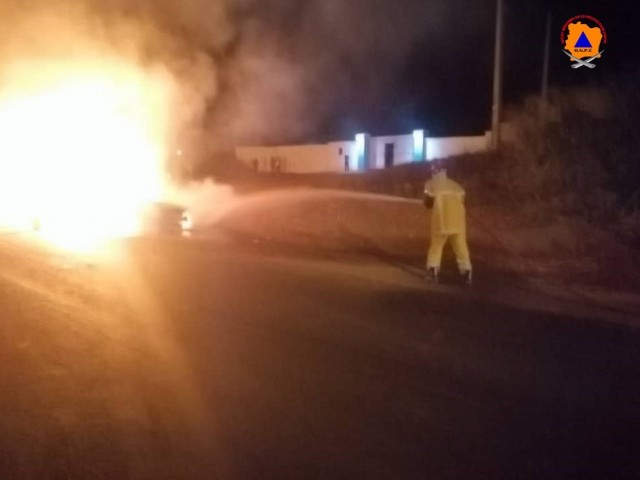 MAN : LES POMPIERS CIVILS INTERVIENNENT SUR UN FEU DE VEHICULE ET ASSISTENT UNE VICTIME D’ACCIDENT