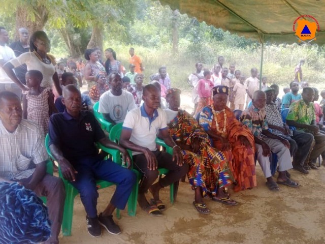 DAOUKRO : LES POPULATIONS RURALES SENSIBILISEES SUR LES FEUX DE BROUSSE