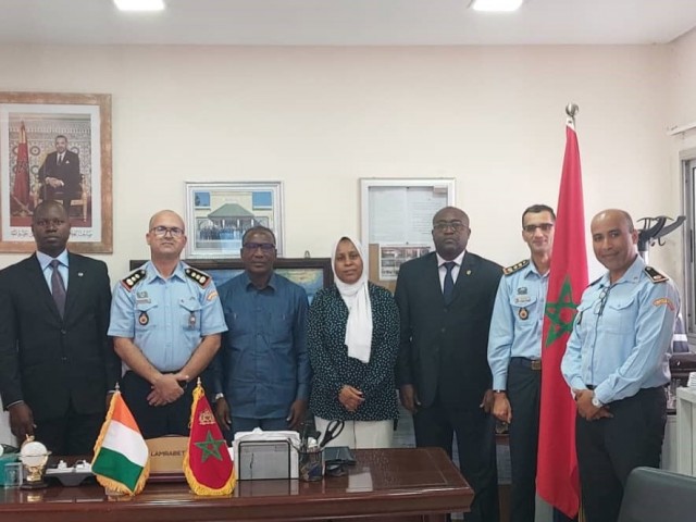 MISSION A RABAT : LE DG DE L’ONPC VISITE L’ECOLE NATIONALE DE PROTECTION CIVILE DU MAROC