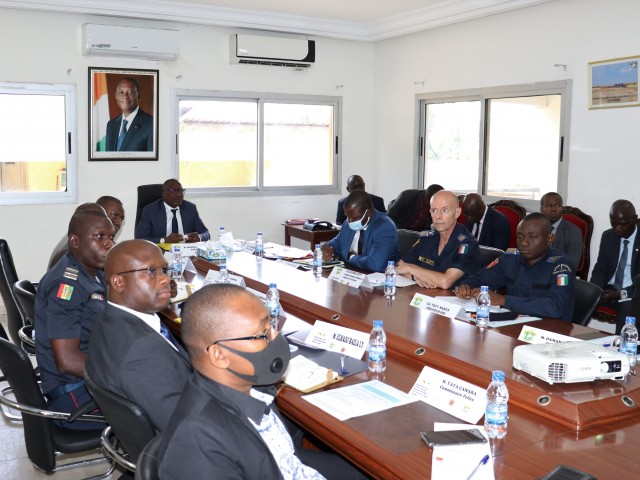 PROTECTION CIVILE : UNE DELEGATION GUINEENNE EN VISITE DE TRAVAIL A L’ONPC