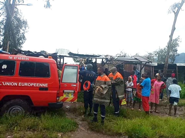TROIS VICTIMES D’UNE TORNADE PRISES EN CHARGE PAR LES POMPIERS CIVILS DU TONKPI