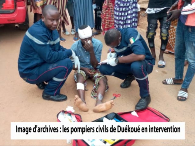UN MALADE PSYCHIQUE ACCUSE DE KIDNAPPER DES ENFANTS PRIS EN CHARGE PAR LES POMPIERS CIVILS A NIAMBLY